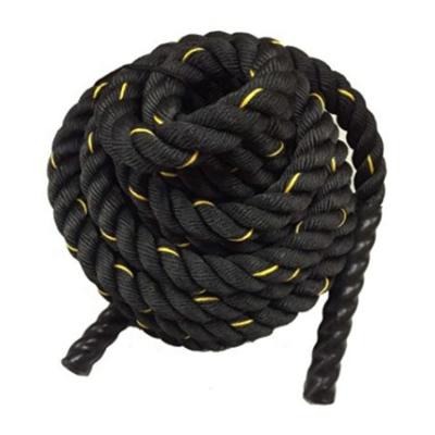 China Durable China Made Polypropylene Fiber Heavy Training Fitness Battle Rope for sale