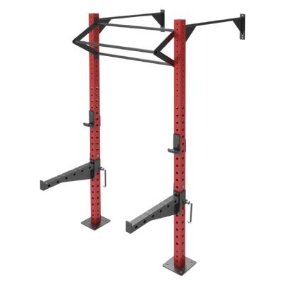 China Wholesale Steel High Quality Gymnasium Squatting Equipment Multi Functional Half Power Fitness Wall Mounted Racks for sale