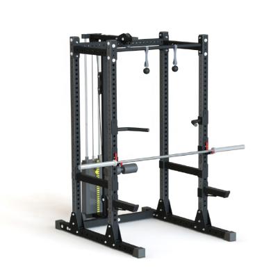 China Wholesale High Quality General Fitness Cross Fit Home Gym Commercial Squat Rack Adjustable Squat Rack For Weight Lifting for sale