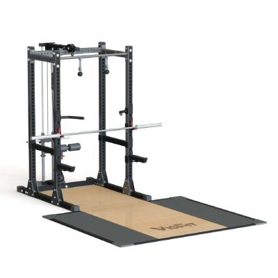 China Wholesale High Quality General Machine Heavy Duty Multi Functional Squatting Adjustable Gym Blacksmith Rack Gym Squat Rack for sale