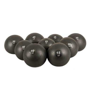 China Durable Customized PVC Fit Cross Sand Slam Resistant Hard Rubber Filling Ball for sale