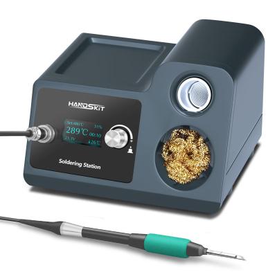 China handskit handskit T115 1Second nano - Fast Heating Soldering Station OLED 1.3 Display Adjustable Temperature Sleep-Time Welding T115 for sale