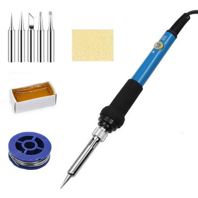 China Pencil Grip handskit 936 9pcs Electric Soldering iron 60W 110V/220V  Adjustable Temperature Solder iron  With 5pcs soldering tip/flux/ tin for sale