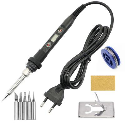 China Pencil Grip HANDSKIT 918  80W digital display  Constant Adjustable Temperature Electric Soldering Iron  180~500C Temperature  soldering tip for sale