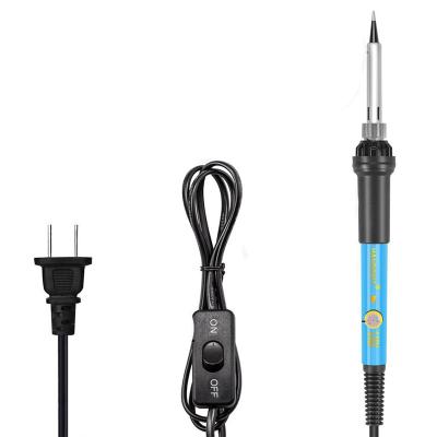 China Pencil Grip handskit 936k   110V 60W Soldering Iron Adjustable Temperature,EU  plug with switch   Welding Solder iron Heat Tips Repair Tool for sale