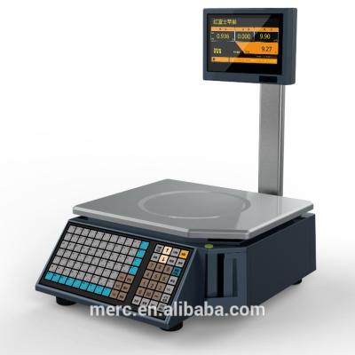 China Digital scale label printing barcode printing scale width: 309mm for sale