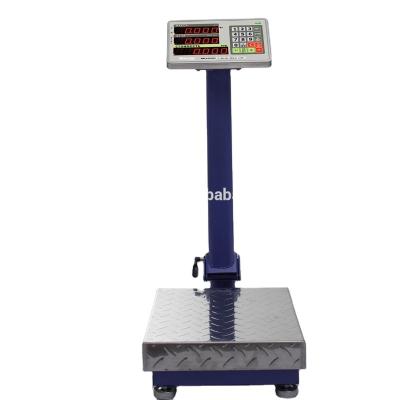 China Electronic floor scale with 500kg relief platform for sale