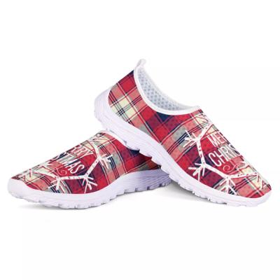 China Active Sports - FORUDESIGNS Durable Comfortable Fashionable High Quality Orm Loho Custom Printed Monogram Women On Mesh Running Shoes Fabric Girls Tennis Sports Manufacturers for sale