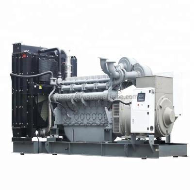 China Powered By Perkins Engine , 1mw Diesel Electric Generator 1000kw Open / Silent Type for sale