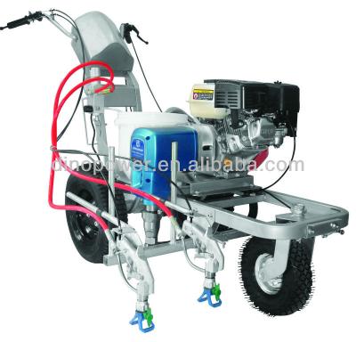 China Small And Medium Parking Line Marking Machine Gas Dp-3400L Airless Road Sprayer for sale