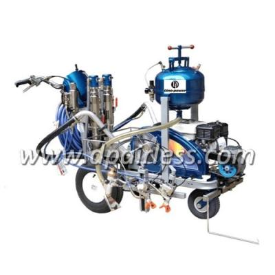 China Two-component road alignment marking DP-TP3900L Hydraulic Two-component road alignment marking machine for sale