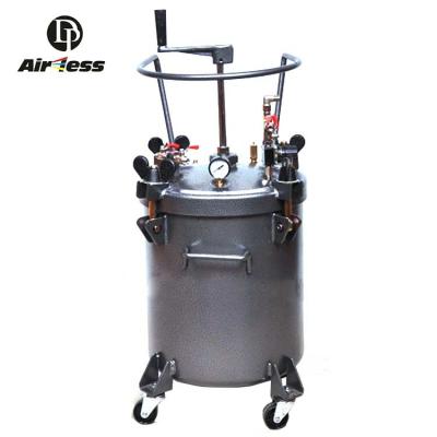 China Printing Shop Pneumatic Manual Agitator Stainless Steel Pressure Pot Tank For Paint Pressure Tank for sale