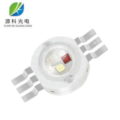 China INGAN YUANKE High Efficiency High Power LED Epileds Chip 6-PINS 3w 6w RGB 3 in1 Datasheet for sale