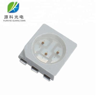 China INGAN medium power 0.2w 0.5w 150mA smd 5050 led chip 5051 by 5054 rgb red for led light for sale