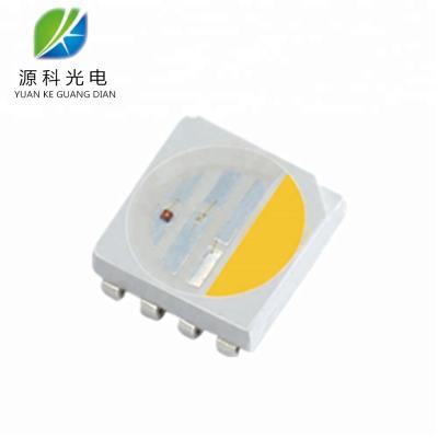 China INGAN high quality 0.2w 3w Epistar 5050 chip 8 terminals RGBW LED plcc8 3.2v led 630nm led for sale