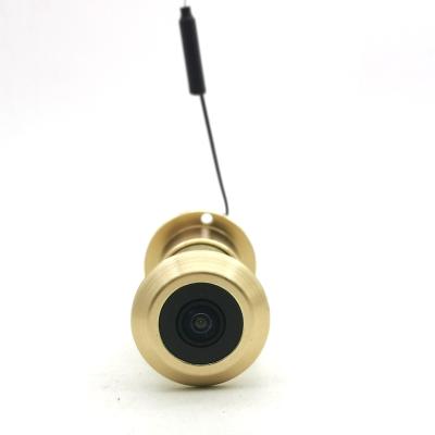 China Two-Way Infrared Hole Mini Cat Eye Door Wifi Camera NIGHT VISION Voice Intercom P2P Tuya Door Eye Hole Security 1080p Hd IR Night Vision for sale