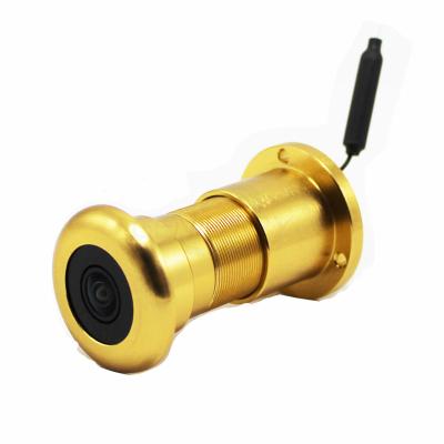 China 1.58Mm Network 1.58Mm Fish Lens CAT Eye Mini IR 1080P Surveillance Door Hole NIGHT VISION V380 APP PRO APP Wireless Fisheye Camera for sale