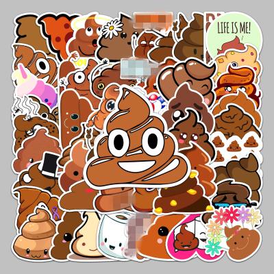 China 50PCS Decorative Mischievous Sticker Decal For Teens Laptop Car Guitar Bike Decor Christmas Gifts 2020 Ideas Set for sale