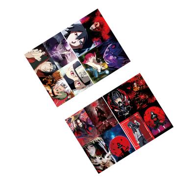 China Modern classic 8PCS japanese anime naruto poster for wall bedroom home decor for sale