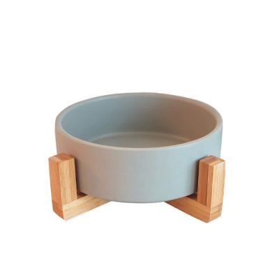 China Factory Direct Viable Wholesale High Quality Good Multi Colors Multi Colors Ceramic Pet Dog Bowl Viable Manufacturer for sale