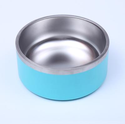 China Practical Sustainable Factory Hot Sale Can Customize Logo Stainless Pet Dog Feeding Bowl for sale