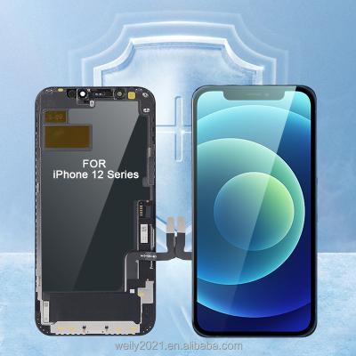 China For iphone 12 pro max cell phone lcd touch for iphone oled screen show 11 12 mini iphone 12 pro max screen lcd oled screen for sale