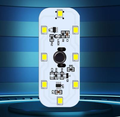 China Hersteller von starren Mehrschicht-PCB mit 12 hohen Licht-LEDs für Auto-Leselicht-Unterstützung Touch Switch USB-Ladung zu verkaufen