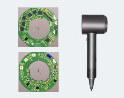 China Schlüsselfertiges PCB mit MOS für Haartrockner mit hohem Druck zu verkaufen