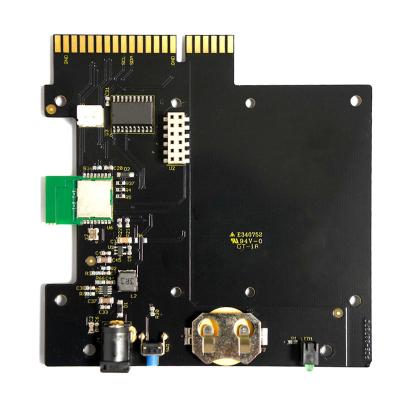 China Printed Circuit Board Rohs Compliant & UL Certificated FR-4 PCBA With Solder Mask Color Black 1oz Copper for sale