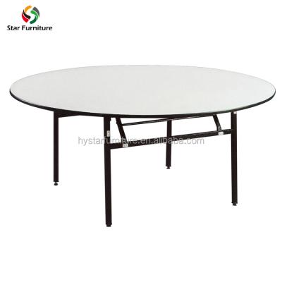 China 6ft Folding Round Table Hotel Banquet Wholesale Conference Tables for sale