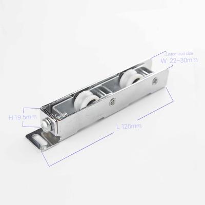 China UPVC Window and Door Hardware Heavy Duty Sliding Door Roller with Modern Design Style for sale