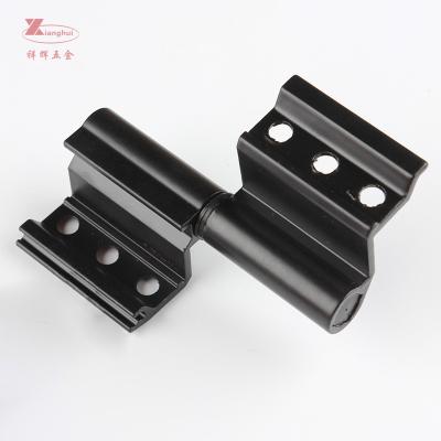 China 91 g Gewicht Zwart aluminium deurscharnier Aluminium legering Pivot Scharnier Proef Te koop