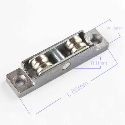 China Zinc Alloy External Frame Material Door Pulley Sliding Aluminium Window Roller With Zamak for sale