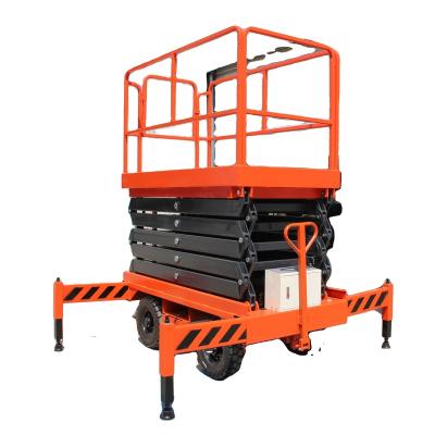 China Construction worksÂ   Racermax aluminum single mast personal lifting equipment-6000 hydraulic telescopic lifts for sale