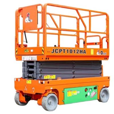 China Construction worksÂ   Battery Powered Mobile Electric Scissor Lift Self Propelled Hydraulic Scissor Lift for sale