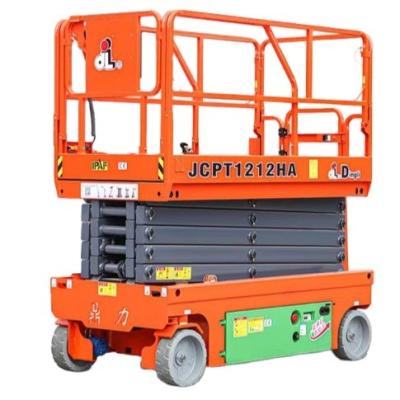 China Construction worksÂ   Battery Powered Mobile Electric Scissor Lift Self Propelled Hydraulic Scissor Lift for sale