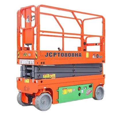 China Construction worksÂ   Battery Powered Mobile Electric Scissor Lift Self Propelled Hydraulic Scissor Lift for sale