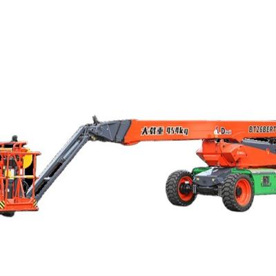 China Construction worksÂ   Good Quality Mobile Elevated Hydraulic Electric Straight Arm Aerial Work Platform Lift for sale