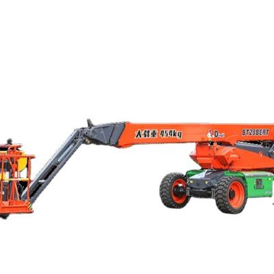 China Construction worksÂ   Good Quality Mobile Elevated Hydraulic Electric Straight Arm Aerial Work Platform Lift for sale