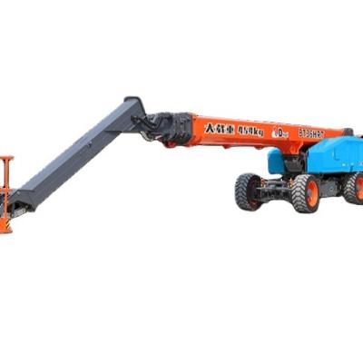 China Construction worksÂ   Good quality mobile elevated hydraulic diesel-electric hybrid straight arm aerial work platform lift (16.22M-44.00M) for sale