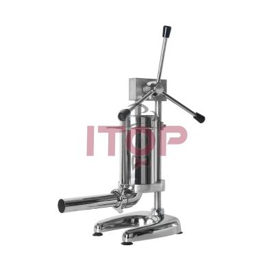 China Vertical Type Sausage Stuffer Sausage Stuffing Equipment Manual Sausage Making Machine Manual Sausage Filler for sale