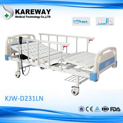 China Variable Height Hospital Medical Beds With Centrally Controlled Brake System for sale