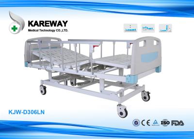 China Adjustable ICU Hospital Bed Three Function With Extensive Head Foot Section for sale