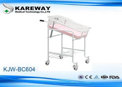 China Easy Clean Pediatric Hospital Beds , Hospital Baby Bed With 3 Inches Castors for sale