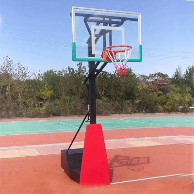 China Fashion Mr. Dunk Tempered Glass Basketball Steel Stand for sale