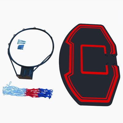 China Basketball Backboard Mdunk Hot Sale Wall Mounted Basketball Backboard for sale