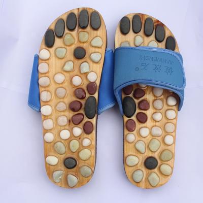 China Blue Healthy Massage Mens Acupuncture Massage Slipper Shoes for sale