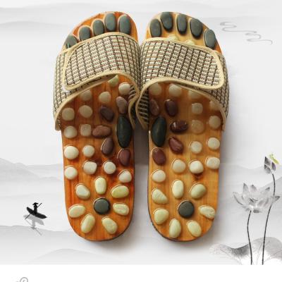 China Massage Reflexyology Foot Massager Bath Slipper And Bath Slippers Soft Sandals for sale