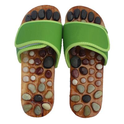 China Healthy Foot Massage Reflexology Massage Jade Shoes Sandal Slippers For Sale From China for sale