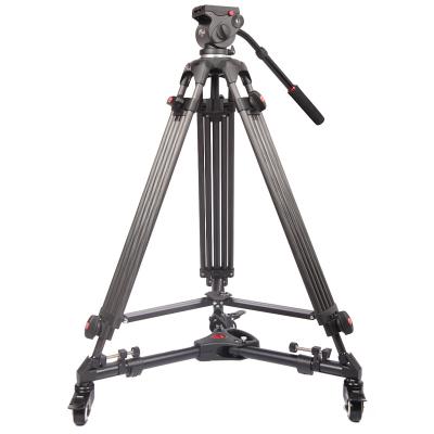 China Manfrotto Compatible Carbon Fiber Camera Tripod / Photography Tripods for sale